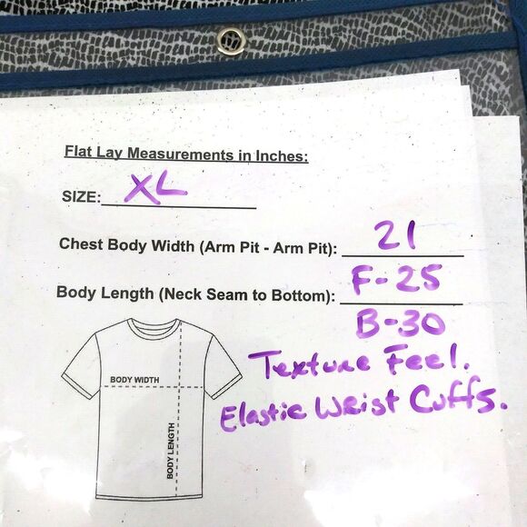 Cotton Bleu Shirt Womens Size XL Black White Animal Print Textured Pullover Top - Picture 4 of 6